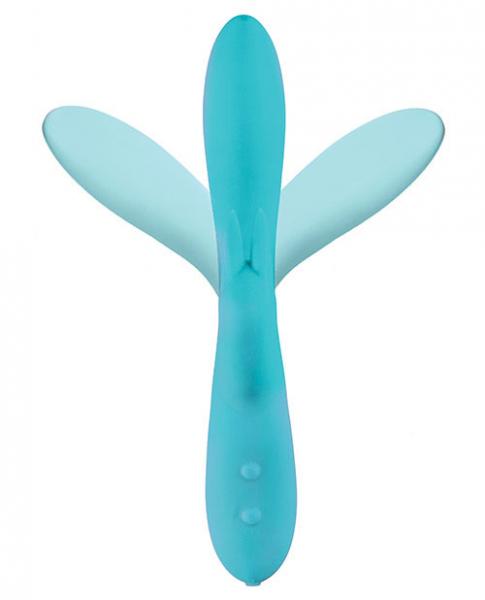Sensuelle Brandii Bendable Rabbit Vibrator Teal Blue - Image 2