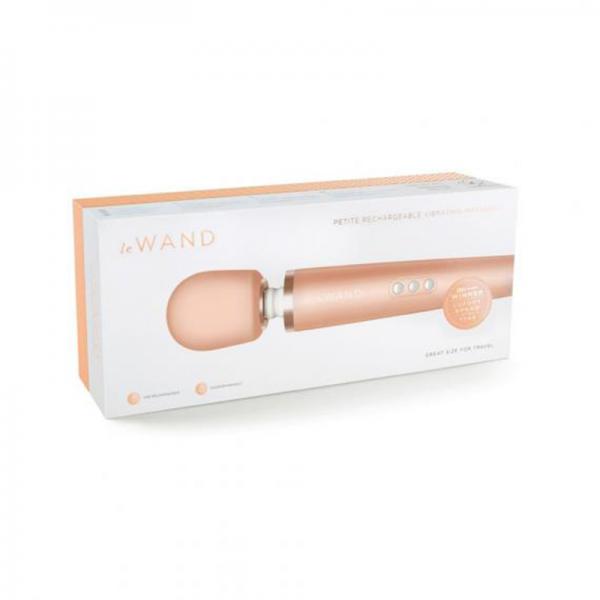 Le Wand Petite Rose Gold Rechargeable Massager
