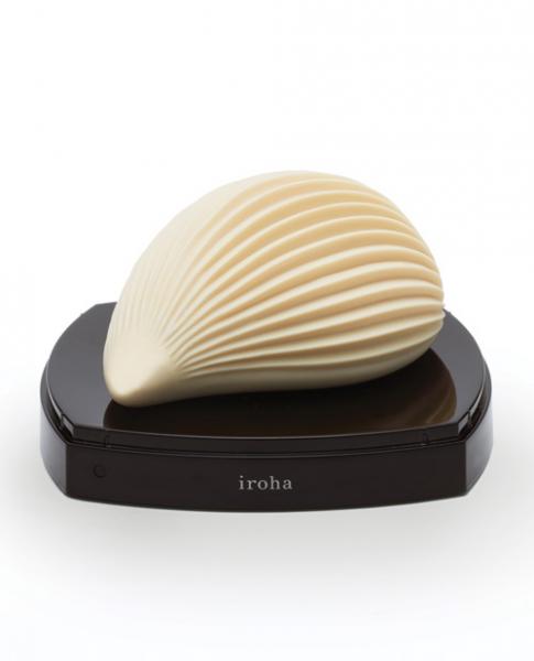 Iroha Plus By Tenga Kushi White Vibrator - Image 2