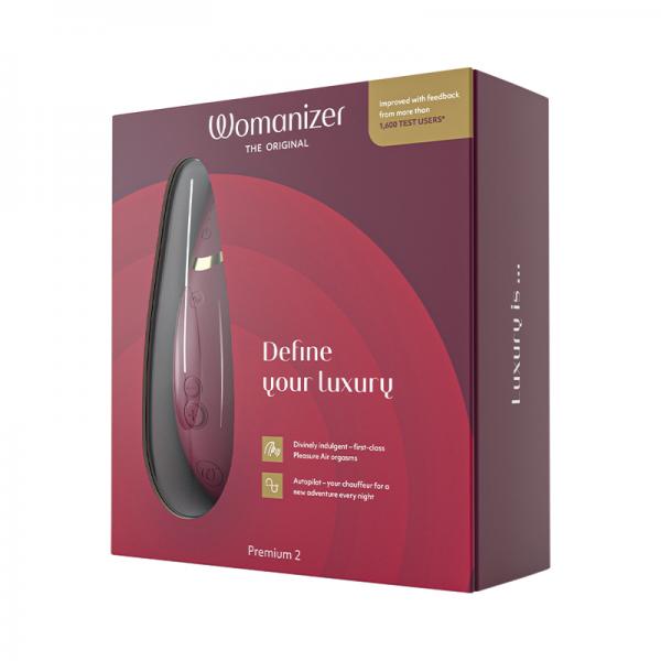 Womanizer Premium 2 Bordeaux - Image 2