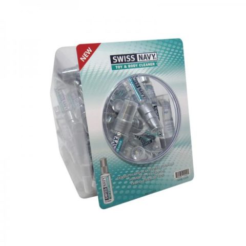 Swiss Navy Toy And Body Cleaner 1 Oz. 50 Ct Fishbowl