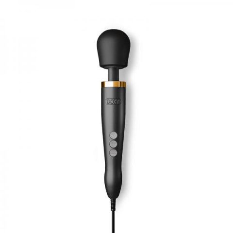Doxy Die Cast Wand Matte Black & 24k Gold