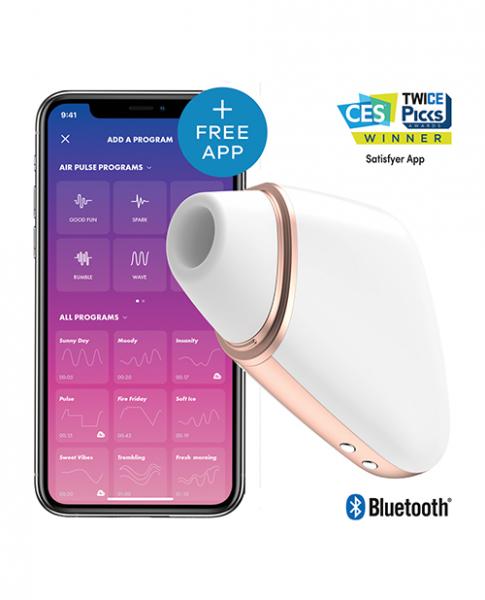 Satisfyer Love Triangle White W/ App (net) - Image 4