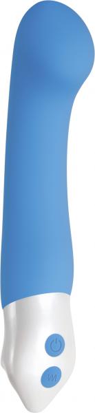 Tempest G Silicone Rechargeable G-Spot Vibrator Blue - Image 3