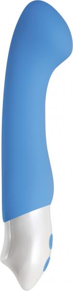 Tempest G Silicone Rechargeable G-Spot Vibrator Blue - Image 4