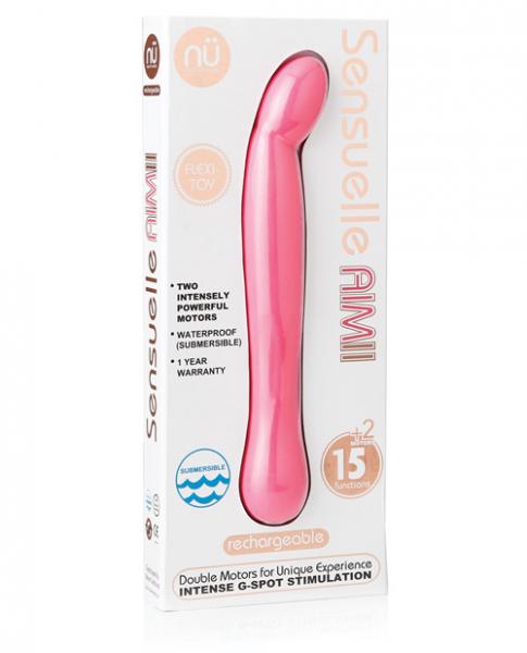 Sensuelle Aimii Pink G-Spot Vibrator - Image 2