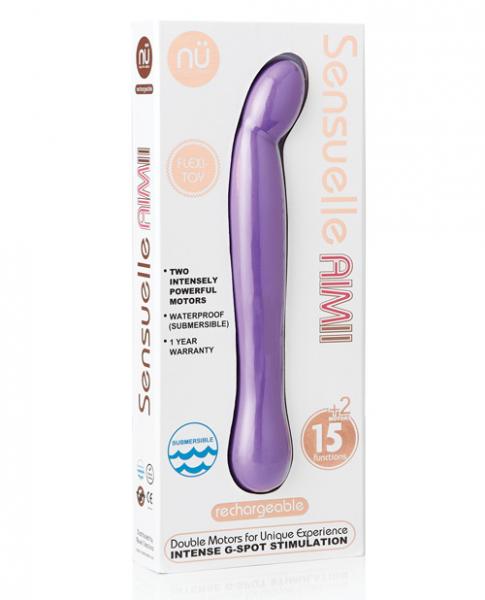 Sensuelle Aimii Purple G-Spot Vibrator - Image 2