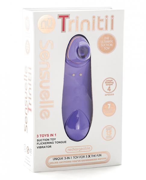 Sensuelle Trinitii 3 Toys In 1 Vibrator Ultra Violet - Image 3