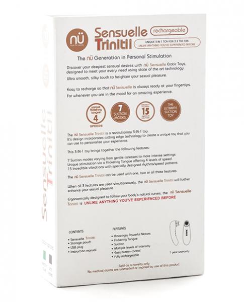 Sensuelle Trinitii 3 Toys In 1 Vibrator Ultra Violet - Image 4