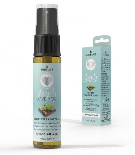 Deeply Love You Throat Spray Choc Mint
