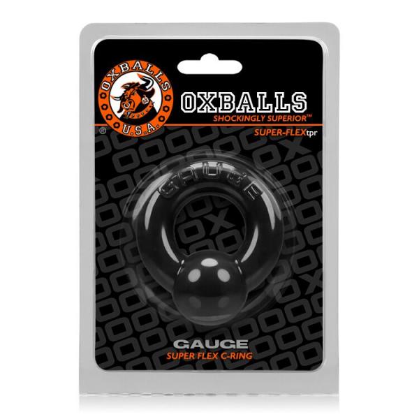 Oxballs Gauge Cock Ring Black - Image 4