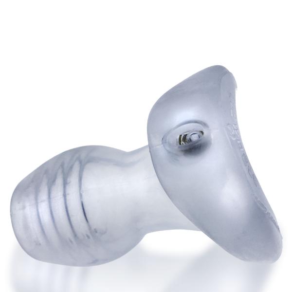 Glowhole-1 Buttplug W/ Led Insert Small Clear Frost (net) - Image 3