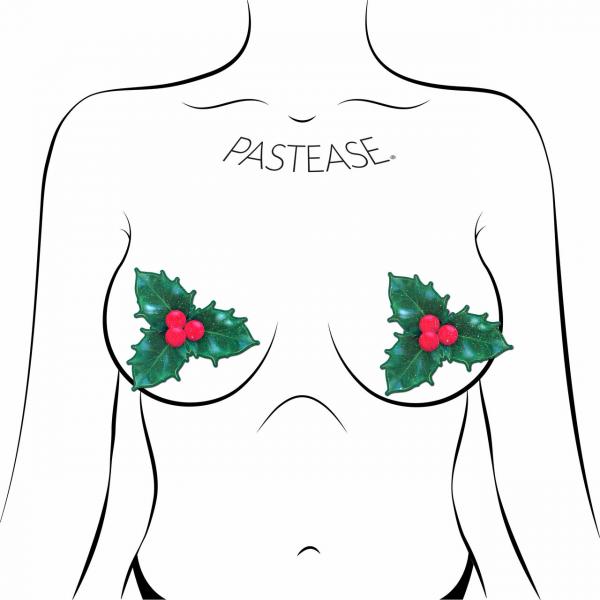 Pastease Xmas Winter Holly W/ Red Berries - Image 2