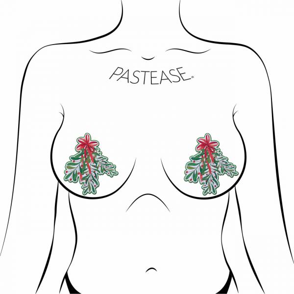 Pastease Xmas Winter Mistletoe W/ Red Bow - Image 2