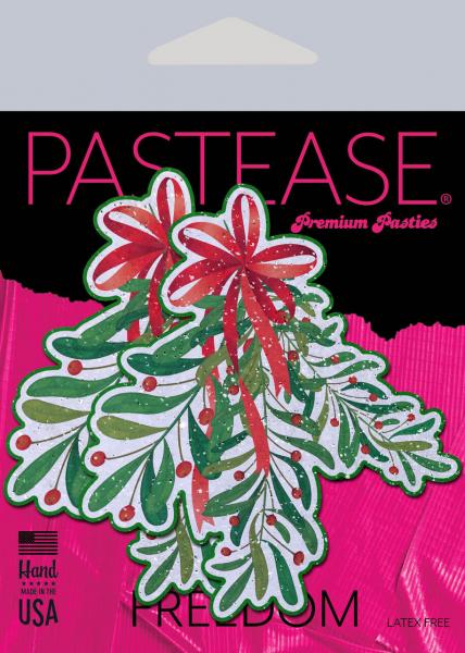 Pastease Xmas Winter Mistletoe W/ Red Bow - Image 3