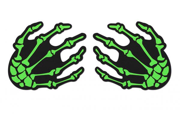 Pastease Neon Green Skeleton Hands - Image 2