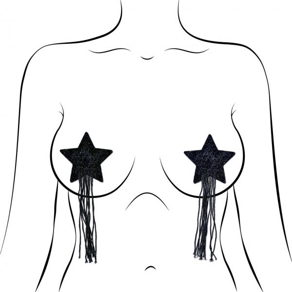 Pastease Star Tassel Black - Image 2