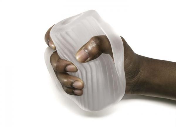 Perfect Fit Male Masturbator with Grip Clear - Image 3