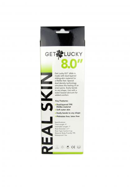 Shibari Get Lucky 8 Real Skin Dark Brown " - Image 3