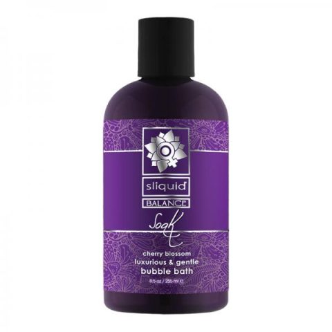 Sliquid Soak Bubble Bath Cherry Blossom 8.5 fluid ounces