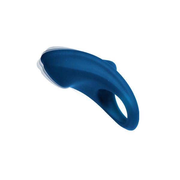 Vedo Overdrive Plus Rechargeable Cock Ring Blue - Image 2
