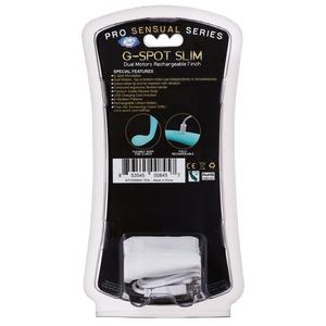 Cloud 9 G-Spot Slim 7 inches Dual Motors Teal Green Vibrator - Image 3