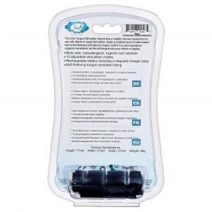 Cloud 9 Health & Wellness Flutter Oral Tongue Stimulator Teal - Image 3