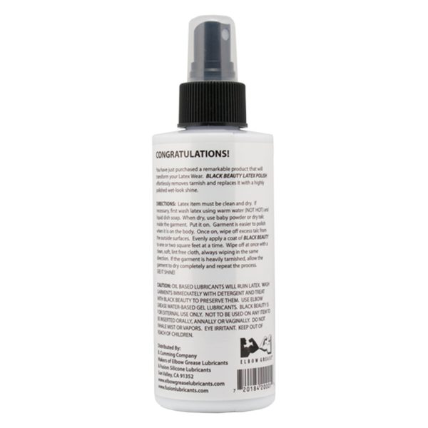 Black Beauty Latex Polish Spray Bottle - 7 oz - Image 2