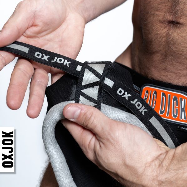 BULGER, the big pouch jock, BLACK IRON, LARGE - Image 6