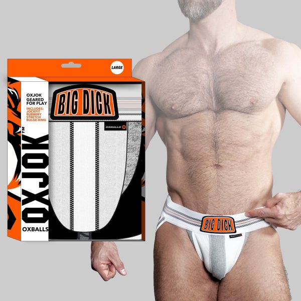 BULGER, the big pouch jock, WHITE SNOW, LARGE - Image 3