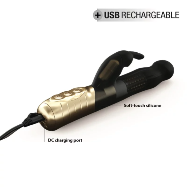 BABY RABBIT BLACK & GOLD 2.0 - RECHARGEABLE - Image 6