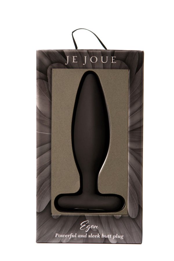 Egon Vibrating Butt Plug Black - Image 2