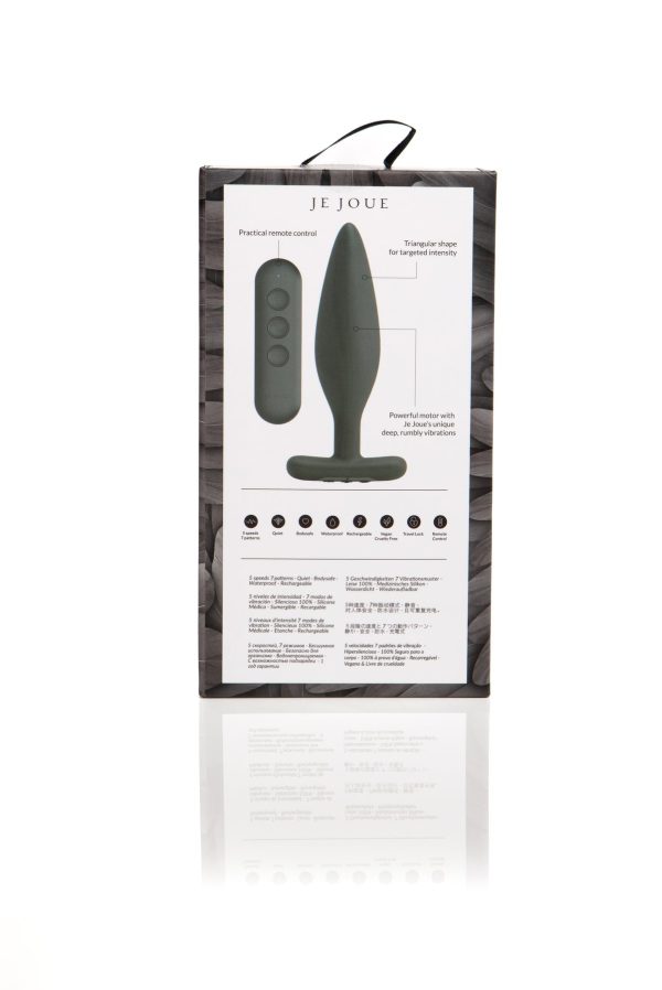 Egon Vibrating Butt Plug Black - Image 11