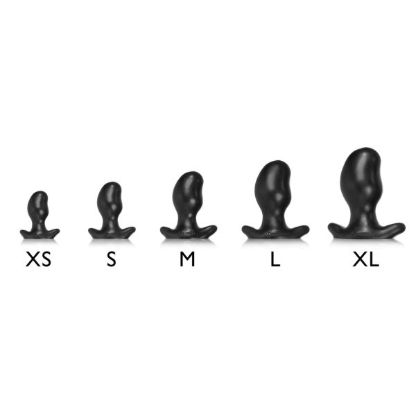 ERGO, buttplug - BLACK ORANGE SWIRL - MEDIUM - Image 2