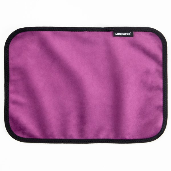 Fascinator Toy Pad - Moisture-proof Toy Pad, Microvelvet - Aubergine - Image 3