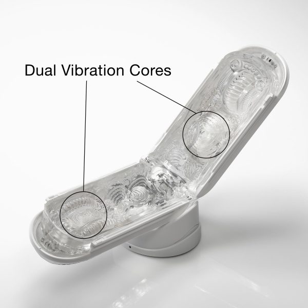 FLIP ZERO GRAVITY EV (ELECTRONIC VIBRATION) WHITE - Image 3