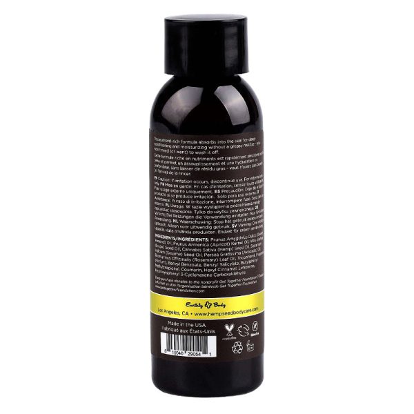 Hemp Seed Massage & Body Oil Beach Daze 2 fl oz / 60 ml - Image 3