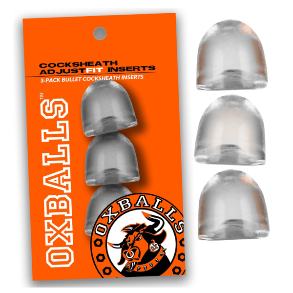 ADJUSTFIT INSERT 3-pack cocksheath inserts - Clear - Image 2