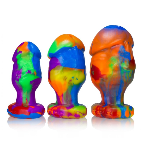 HONCHO-1, buttplug, RAINBOW, Small - Image 8