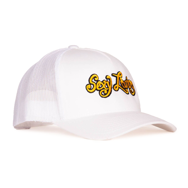Hat - White/Gold - Image 3
