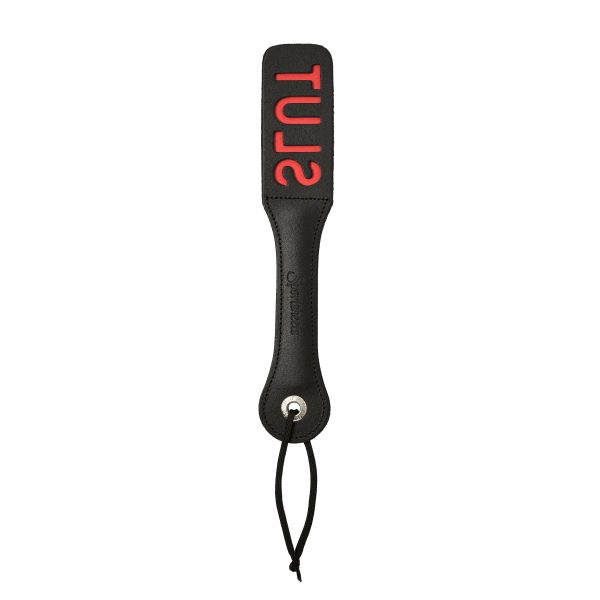 12” Leather Slut Impression Paddle - Image 5