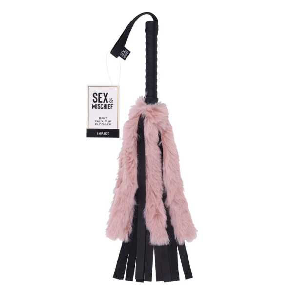 Brat Faux Fur Flogger - Image 2