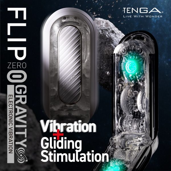FLIP ZERO GRAVITY EV (ELECTRONIC VIBRATION) BLACK - Image 2