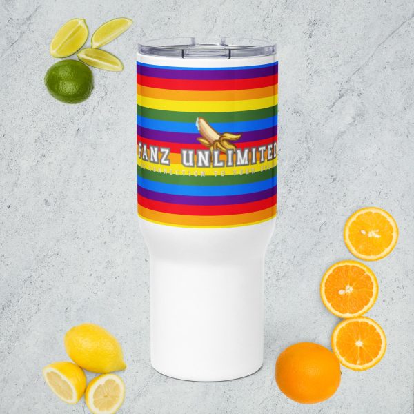 Fanz Unlimited Travel mug with a handle - Image 2