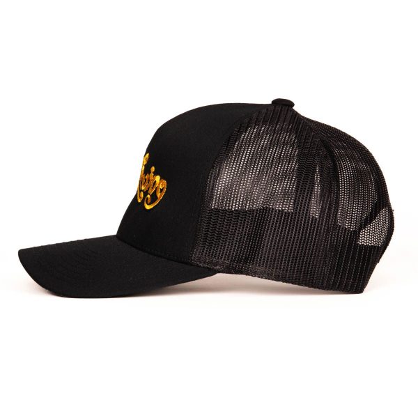Hat - Black/Gold - Image 3