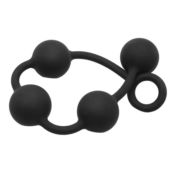 Silicone Oversized Anal Massage Beads Butt Plugs Male and Female Masturbators Alternative Toys Prostate Massagers Adult Products - Image 4