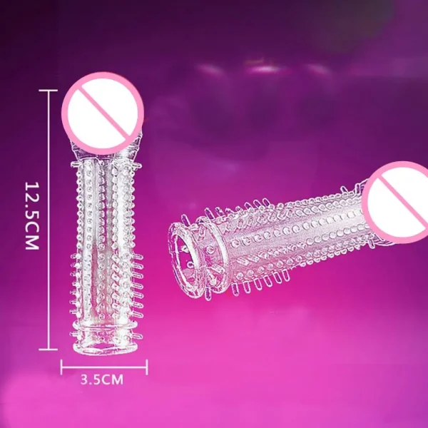 Sex Dildo Toy Enhance Pleasure with 2pcs Men's Sex Toy Set Penis Extender Delay Ejaculation G-spot Pleasure Adult Supplies - Image 6