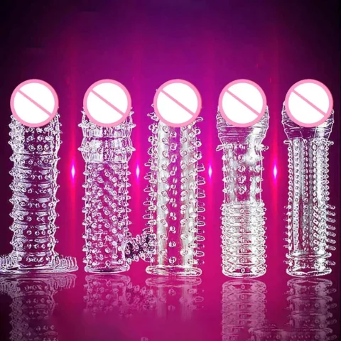Sex Dildo Toy Enhance Pleasure with 2pcs Men's Sex Toy Set Penis Extender Delay Ejaculation G-spot Pleasure Adult Supplies